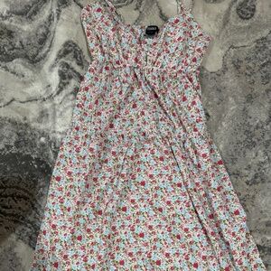 TOSKA SZ SMALL long floral maxi dress
